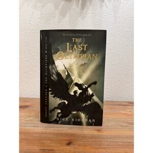 The Last Olympian (Hardcover), Percy Jackson and The Olympians. Book five.